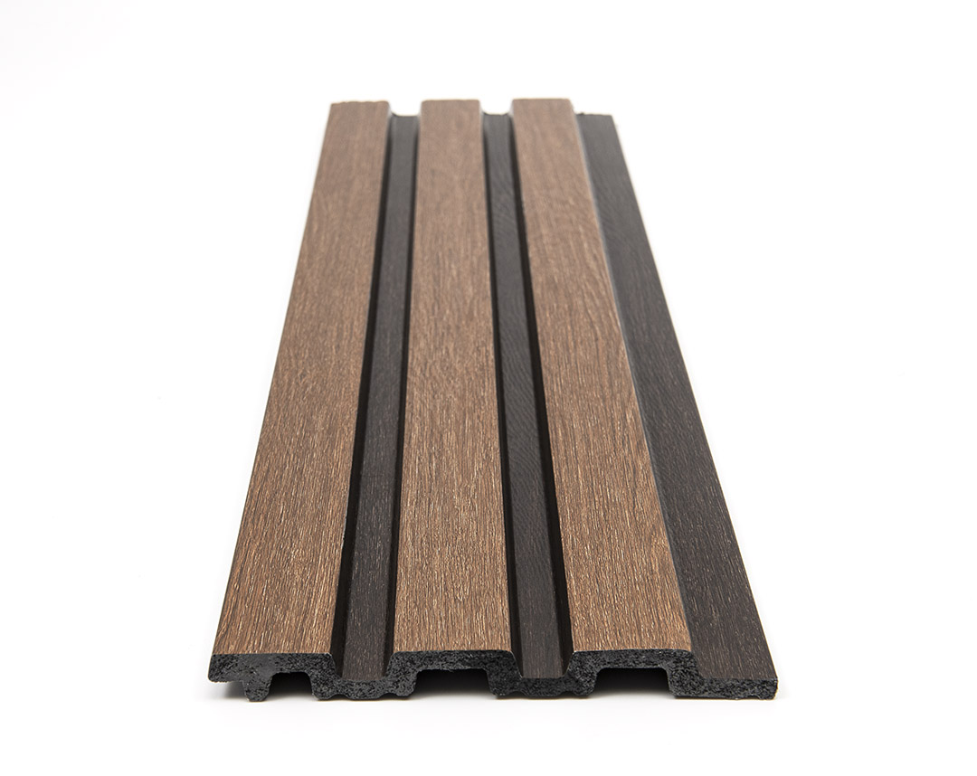Ps Panel Με 3D Πηχακια 11 Piano 12/122/2900Mm Golden Oak/D.Brown - Image 2