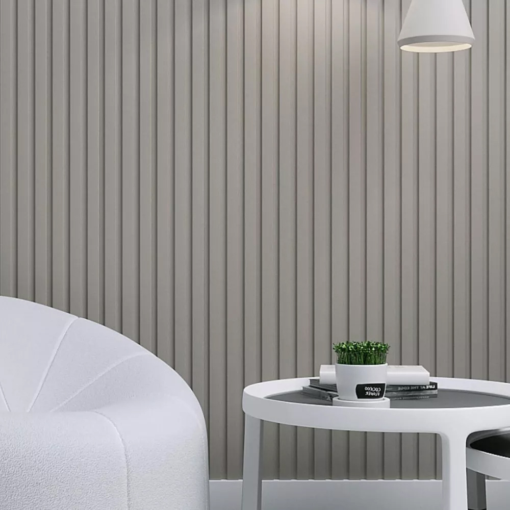 Mdf Panel Με 3D Πηχακια 506090 Beat Dl 16/119/2750Mm Sand Grey - Image 5